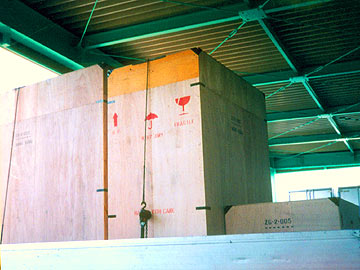 枠組箱/Wooden framd boxes for packing